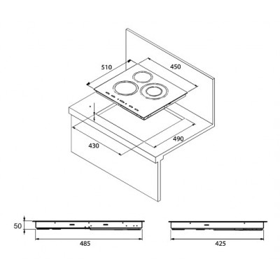 Варочная поверхность KORTING HK 42031 B Варочная поверхность KORTING HK 42031 B