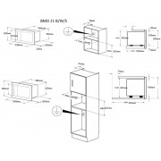 Zigmund & Shtain BMO 21 B микроволновая печь