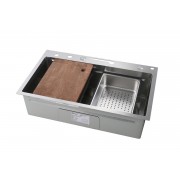 ARONA Кухонная мойка ARS 750.460 SET 9 SATIN DECOR