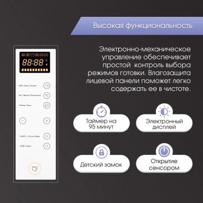 Микроволновая печь Zigmund & Shtain BMO 15.252 W Микроволновая печь Zigmund & Shtain BMO 15.252 W