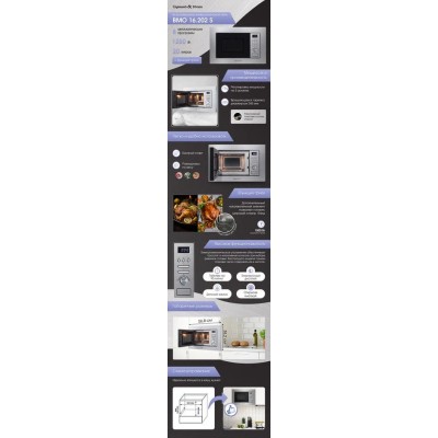 Zigmund & Shtain BMO 16.202 S микроволновая печь Zigmund & Shtain BMO 16.202 S микроволновая печь