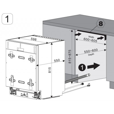 KANZLER S 056 посудомоечная машина KANZLER S 056 посудомоечная машина