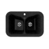 Кухонная мойка Флорентина КРИТ 780 А черный Кухонная мойка Флорентина КРИТ 780 А черный
