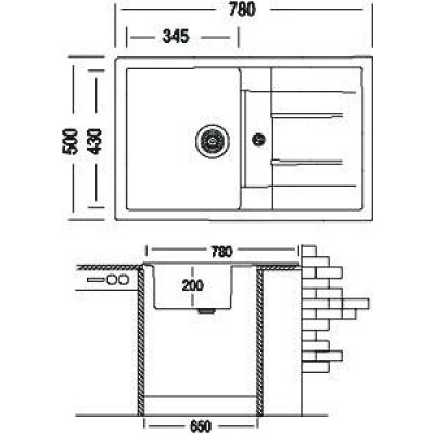 Кухонная мойка TopZero Susanna Titan Кухонная мойка TopZero Susanna Titan