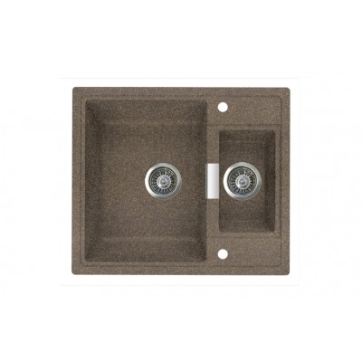 Кухонная мойка Флорентина ЛИПСИ 580 К коричневый Кухонная мойка Флорентина ЛИПСИ 580 К коричневый