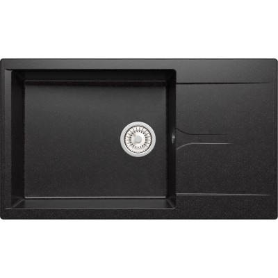 TOLERO GELCOAT Costa-862 мойка, цвет Черный TOLERO GELCOAT Costa-862 мойка, цвет Черный