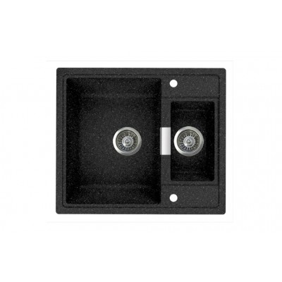 Кухонная мойка Флорентина ЛИПСИ 580 К черный Кухонная мойка Флорентина ЛИПСИ 580 К черный