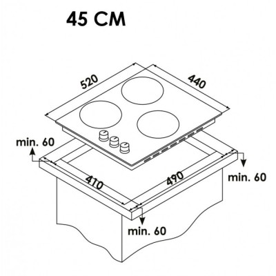 Варочная поверхность SCHAUB LORENZ SLK MY 4630 Варочная поверхность SCHAUB LORENZ SLK MY 4630