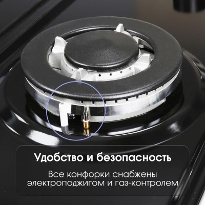 Варочная поверхность Zigmund & Shtain G 14.4 B Варочная поверхность Zigmund & Shtain G 14.4 B