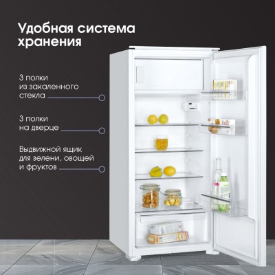 Холодильник Zigmund & Shtain BR 12.1221 SX Холодильник Zigmund & Shtain BR 12.1221 SX