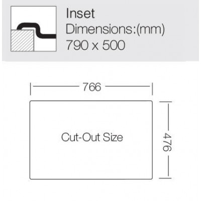 Кухонная мойка TopZero (prime) ME 790.500.GT10K Кухонная мойка TopZero (prime) ME 790.500.GT10K