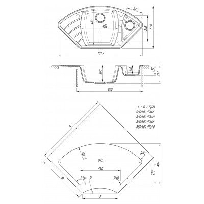 Кухонная мойка DR.Gans ГАБИ латте Кухонная мойка DR.Gans ГАБИ латте