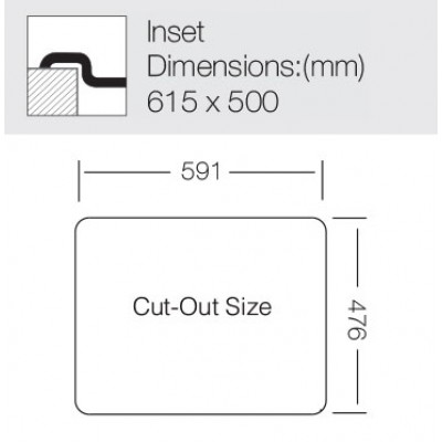Кухонная мойка TopZero (prime) LTL 615.500.15.GT8K Кухонная мойка TopZero (prime) LTL 615.500.15.GT8K