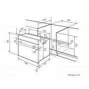 LEX EDS 100 WH Электрическая духовка
