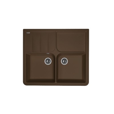 Кухонная мойка Флорентина ОСТРОВ мокко Кухонная мойка Флорентина ОСТРОВ мокко