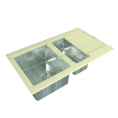 Кухонная мойка Флорентина КОМБИ 860 К шампань Кухонная мойка Флорентина КОМБИ 860 К шампань