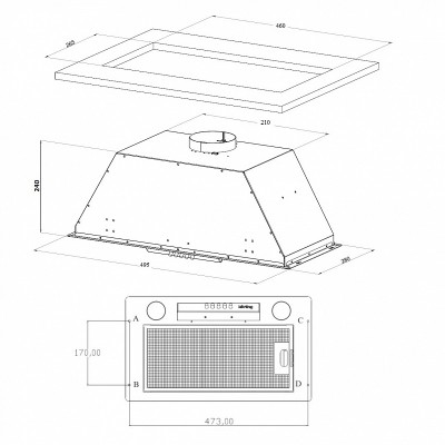KORTING вытяжка KHI 6631 RN KORTING вытяжка KHI 6631 RN