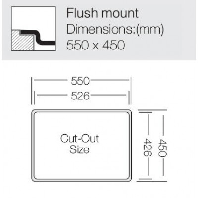Кухонная мойка TopZero (prime) TNL 500 GT12K Кухонная мойка TopZero (prime) TNL 500 GT12K