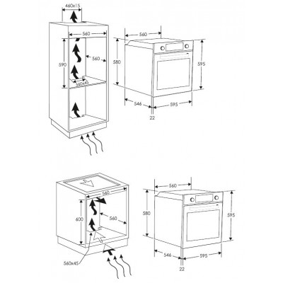 Духовой шкаф CANDY FCNE 828 X WIFI Духовой шкаф CANDY FCNE 828 X WIFI