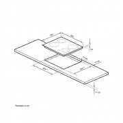 MILLEN MEH 601 BL электрическая варочная панель