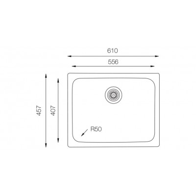 Кухонная мойка TopZero (prime) LTP 610.457.GT8K Кухонная мойка TopZero (prime) LTP 610.457.GT8K
