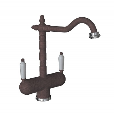 Смеситель Флорентина Ария цвет коричневый Смеситель Флорентина Ария цвет коричневый