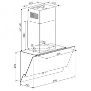 Zigmund & Shtain K 151.6 W Кухонная вытяжка