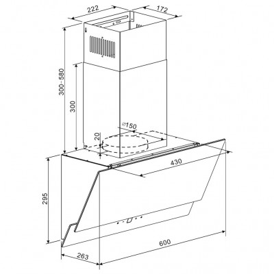 Zigmund & Shtain K 151.6 W Кухонная вытяжка Zigmund & Shtain K 151.6 W Кухонная вытяжка