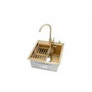 Мойка ARONA ARS 450*505 GOLD PVD NANO
