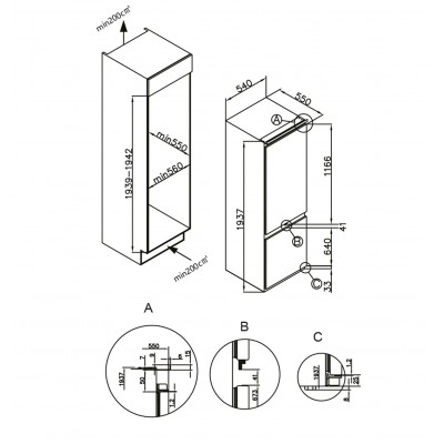 LEX LBI 193.0D холодильник LEX LBI 193.0D холодильник