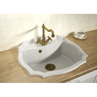 Кухонная мойка Флорентина ЭМИЛИЯ 640 коричневый Кухонная мойка Флорентина ЭМИЛИЯ 640 коричневый