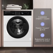 Zigmund & Shtain BWM 05 стиральная машина встраиваемая