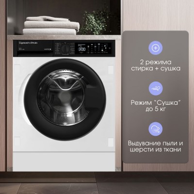 Zigmund & Shtain BWM 05 стиральная машина встраиваемая Zigmund & Shtain BWM 05 стиральная машина встраиваемая