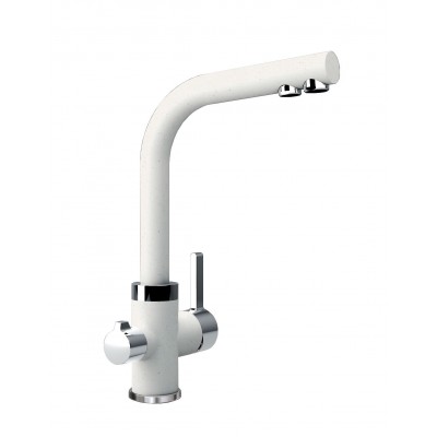 Смеситель DR.Gans АКЦЕНТ цвет белый Смеситель DR.Gans АКЦЕНТ цвет белый