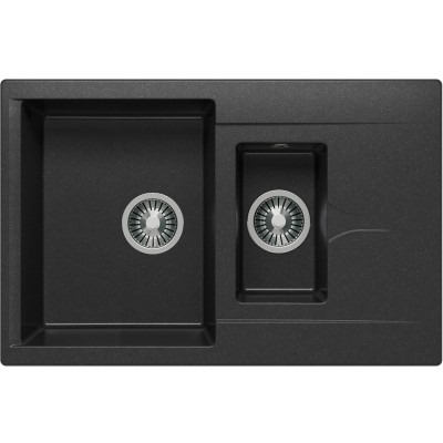 TOLERO GELCOAT Barco-770 мойка, цвет Черный TOLERO GELCOAT Barco-770 мойка, цвет Черный