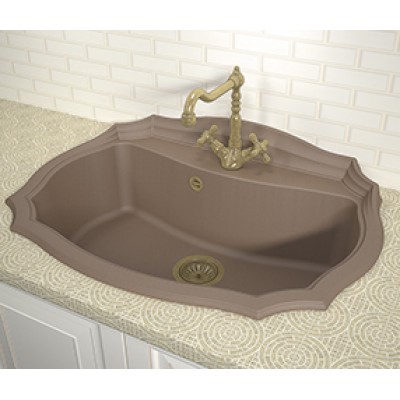 Кухонная мойка Флорентина ЭМИЛИЯ 770 черный Кухонная мойка Флорентина ЭМИЛИЯ 770 черный