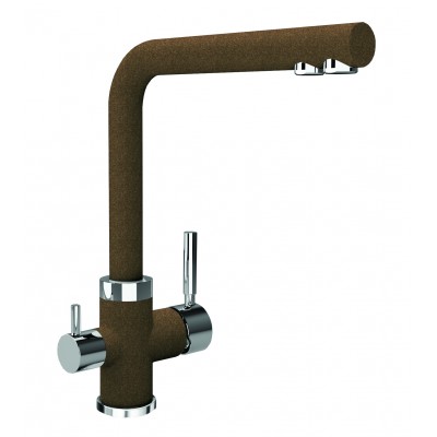 Смеситель Флорентина АРЕС FL цвет коричневый Смеситель Флорентина АРЕС FL цвет коричневый