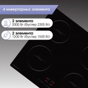 Zigmund & Shtain CI 30.6 B индукционная варочная поверхность