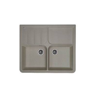 Кухонная мойка Флорентина ОСТРОВ грей Кухонная мойка Флорентина ОСТРОВ грей