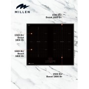 MILLEN MIH 602 BL панель стеклокерамическая индукционная