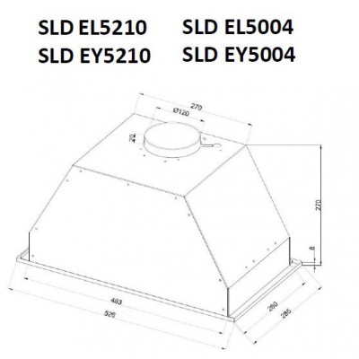 Вытяжка SCHAUB LORENZ SLD EY 5210 Вытяжка SCHAUB LORENZ SLD EY 5210