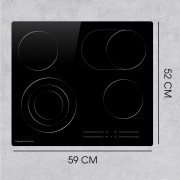 Zigmund & Shtain CN 44.6 B стеклокерамическая поверхность