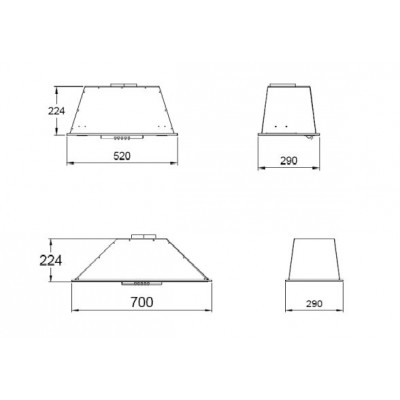 Вытяжка Zigmund & Shtain K 012.5 B Вытяжка Zigmund & Shtain K 012.5 B