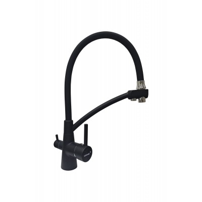 Смеситель Gerdamix BROOKS черный (PL-16) Смеситель Gerdamix BROOKS черный (PL-16)