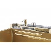 ARONA Кухонная мойка ARS 750.460 SET 9 GOLD DECOR