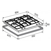 Zigmund & Shtain MN 155.61 B варочная поверхность