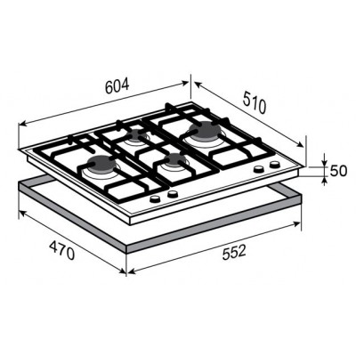 Zigmund & Shtain MN 155.61 B варочная поверхность Zigmund & Shtain MN 155.61 B варочная поверхность