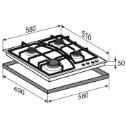Zigmund & Shtain M 27.6 B варочная поверхность