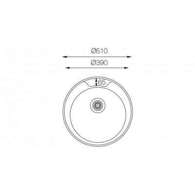 Кухонная мойка TopZero (wellinox) FAP 510 - GT8K Кухонная мойка TopZero (wellinox) FAP 510 - GT8K
