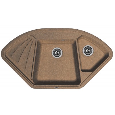 Кухонная мойка Флорентина КАПРИ коричневый Кухонная мойка Флорентина КАПРИ коричневый